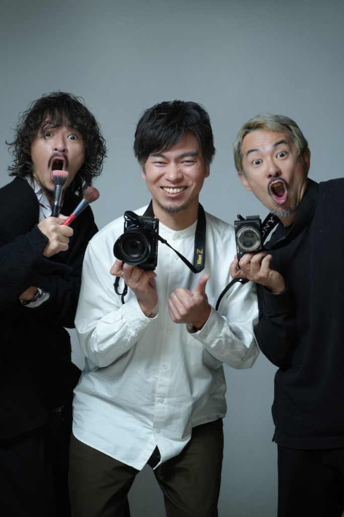 フォトグラファーの瀬戸さんとStudio Fictionのふたり