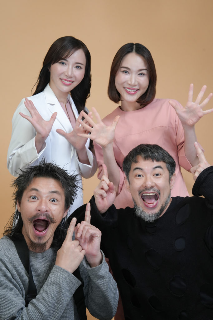 高柳姉妹とStudio Fictionのふたり