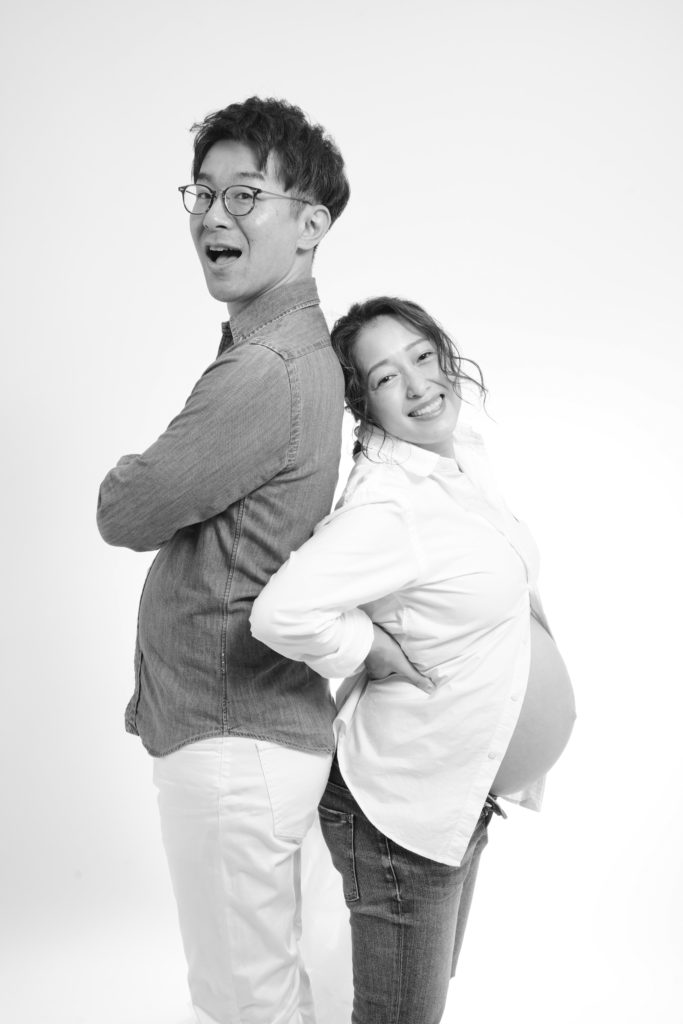 Studio Fictionで撮影したモノクロのマタイティフォトの写真